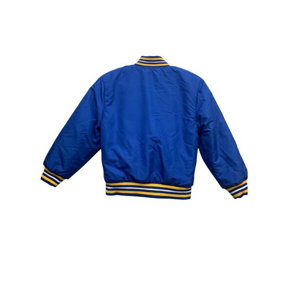 Golden State Warriors JH Design Reversible Wool Logo Jacket sz 5/6‎ - Picture 13 of 13
